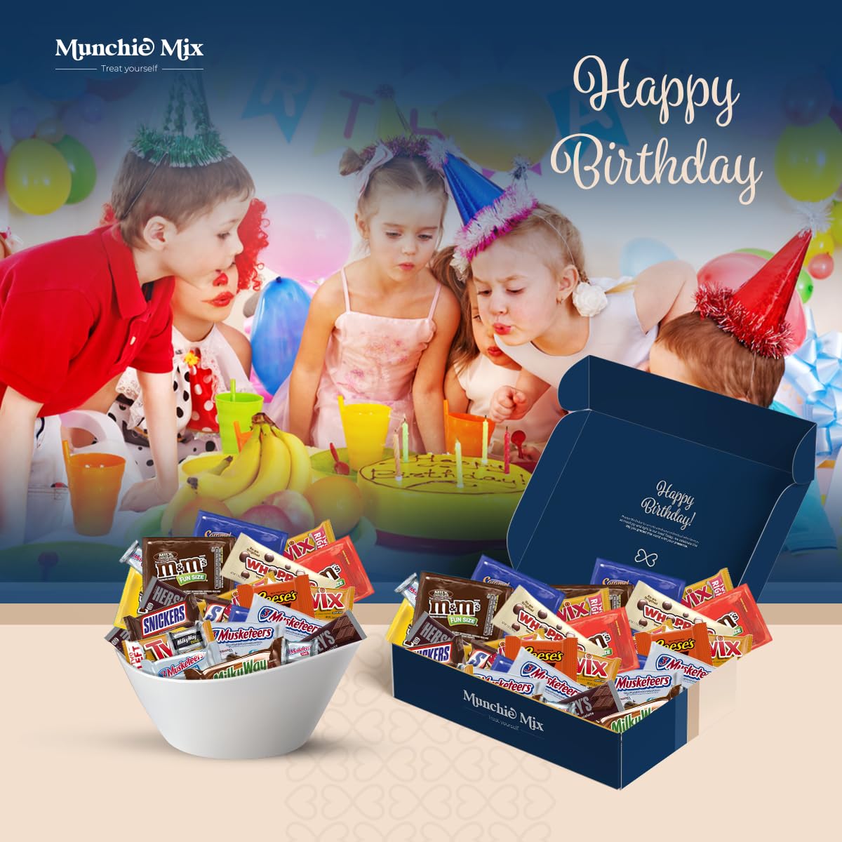 Munchie Mix | Happy Birthday Gift Box